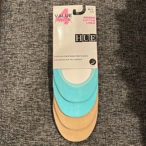 New Hue Hidden Cotton Liner Sock Set
